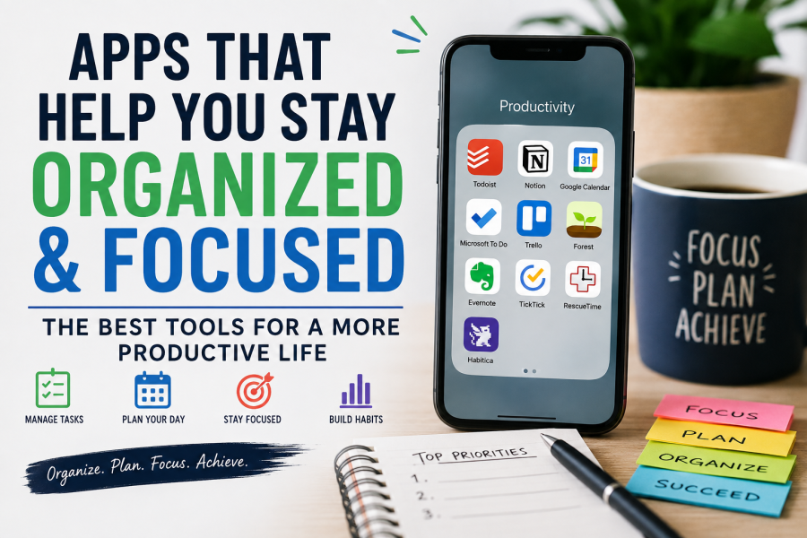Apps that help you stay Organized