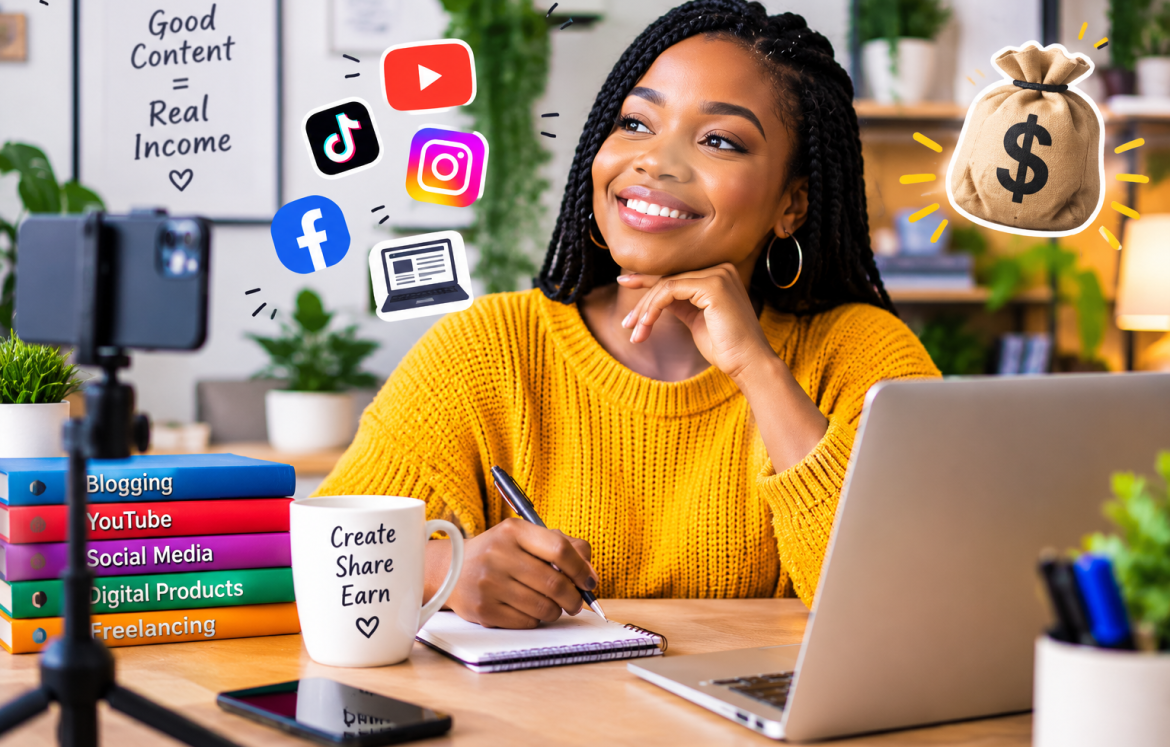 How to Earn from content creation