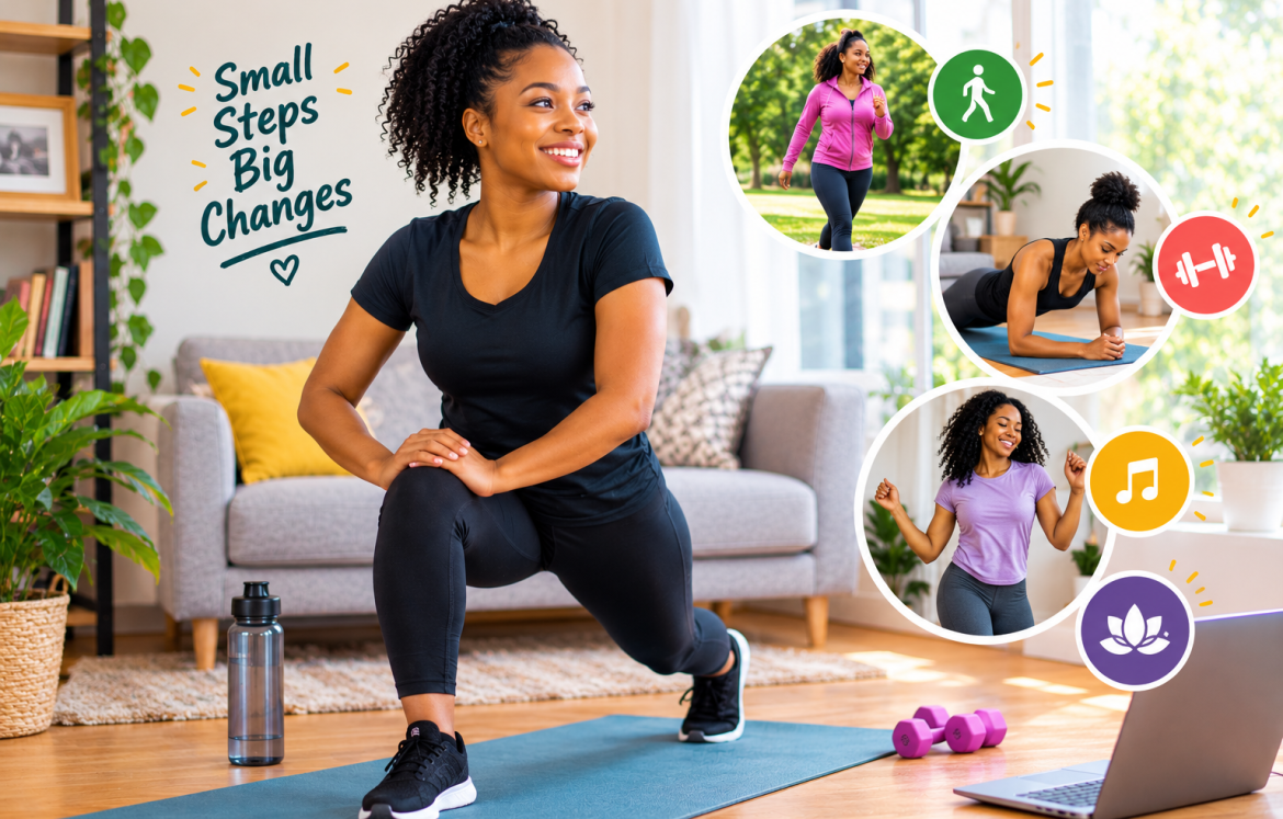 Simple Workout and exercise for busy people